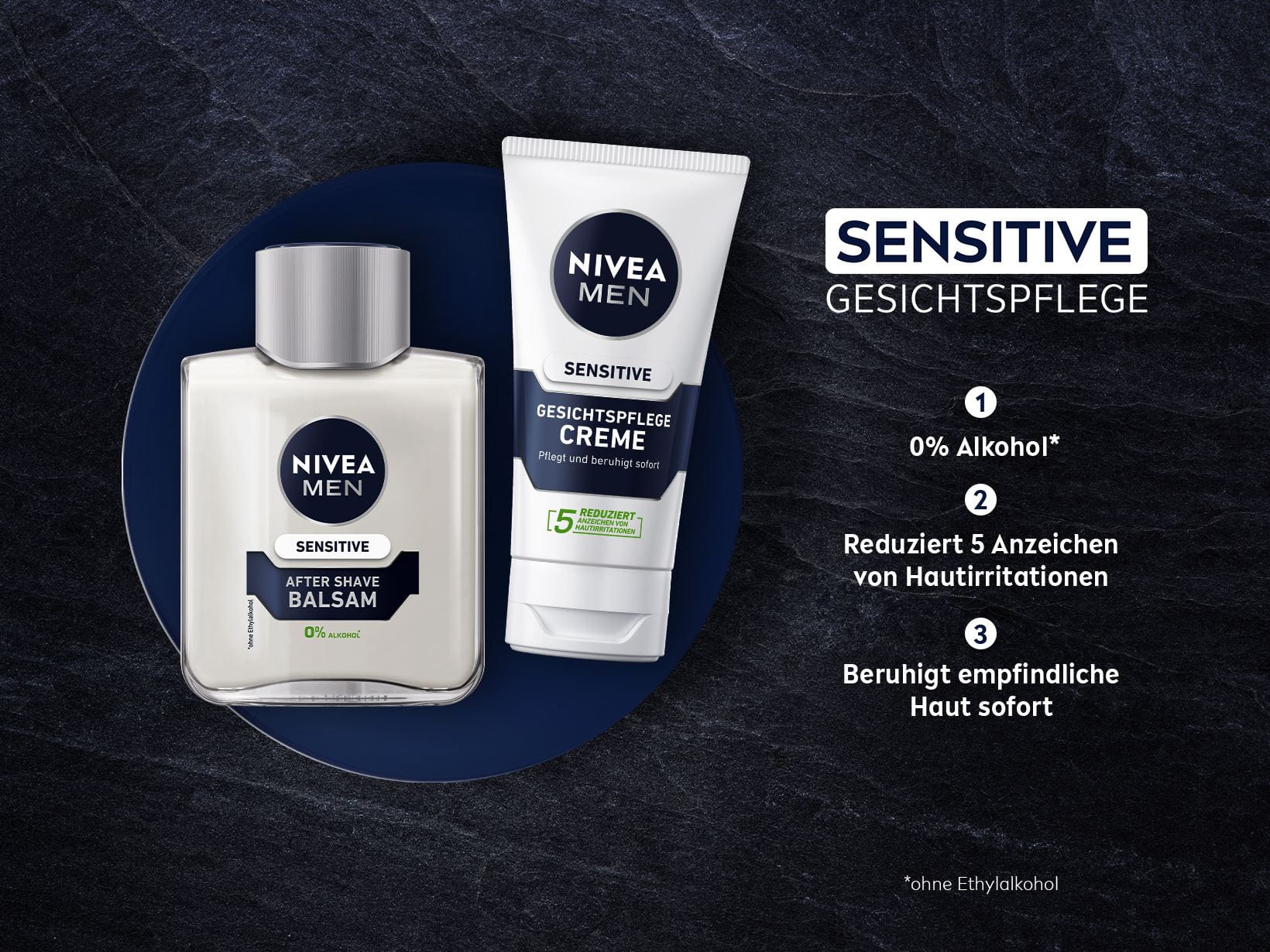 NIVEA MEN SENSITIVE GESICHTSPFLEGE