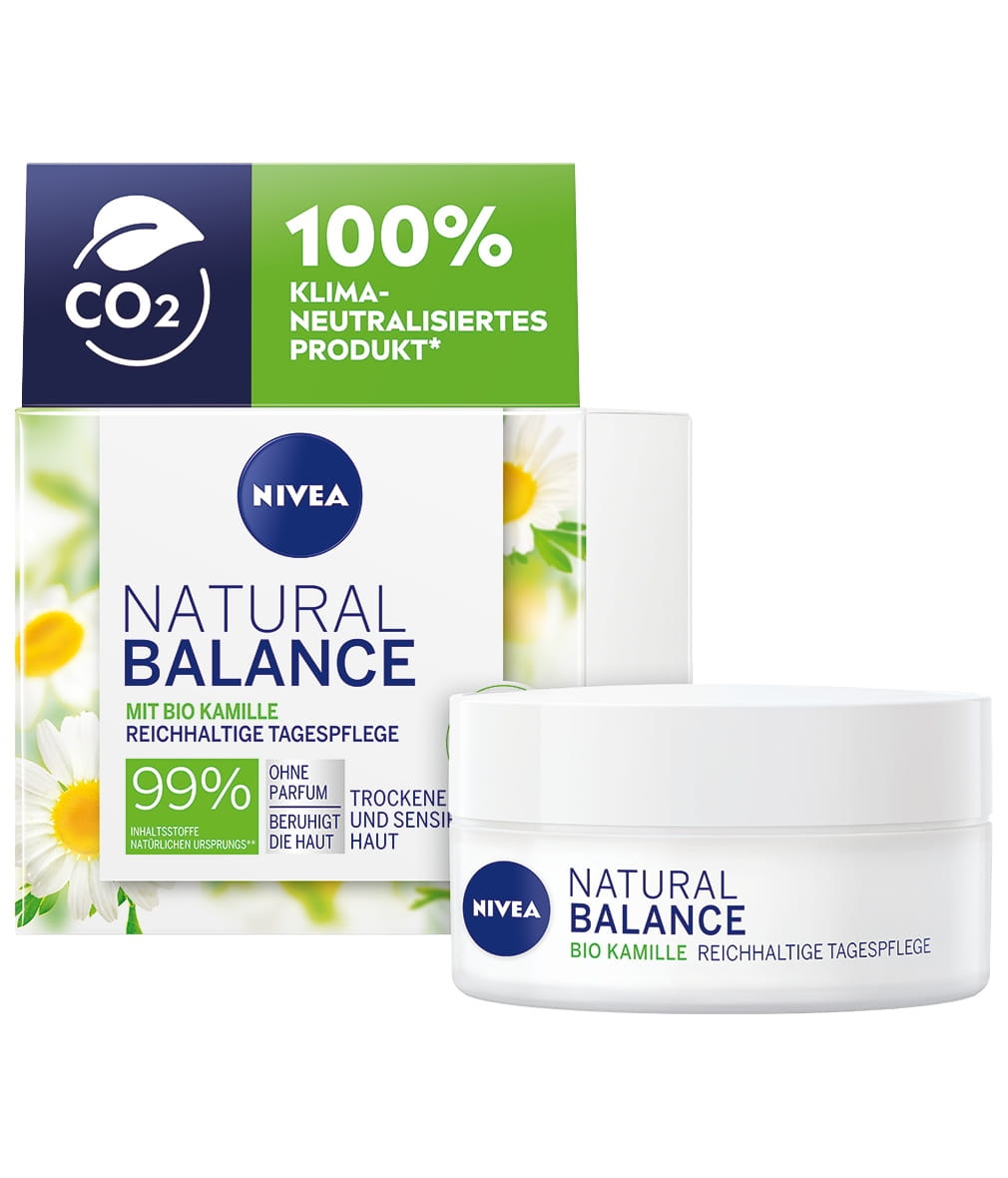 Organic Chamomile: Naturally Good Day Cream for Sensitive Skin