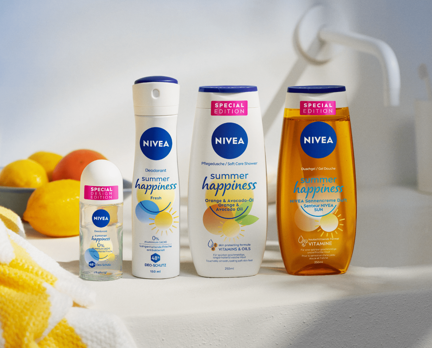 Die neue NIVEA Summer Happiness Kollektion – 500 NIVEA Botschafter*innen haben die Produkte getestet