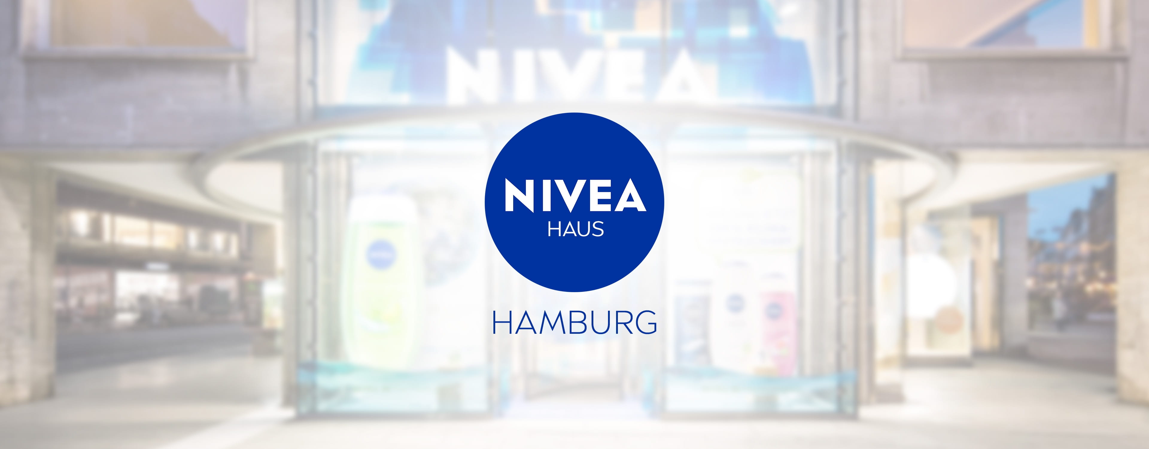NIVEA Haus Standort Hamburg Keyvisual Desktop