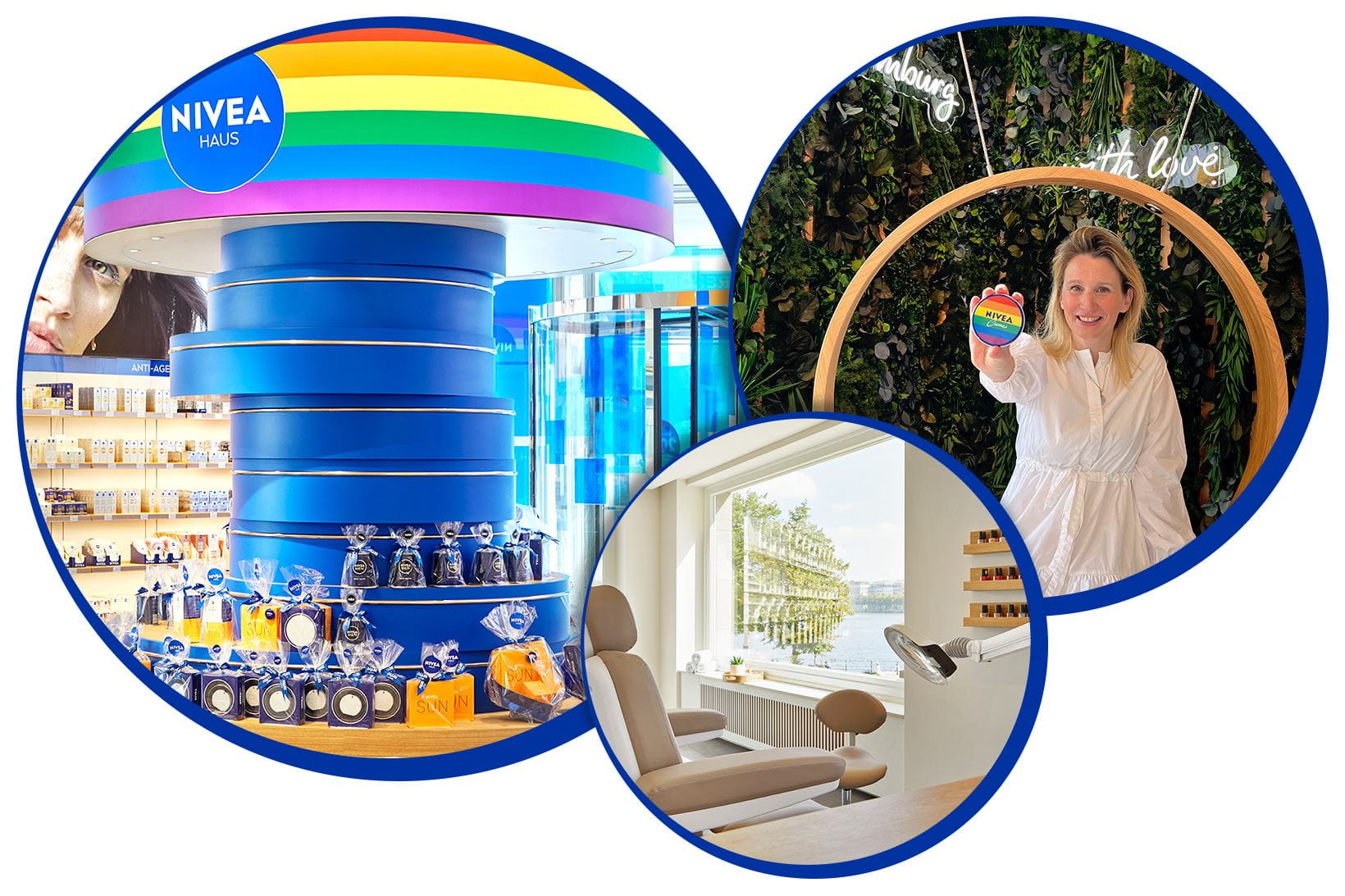 NIVEA Haus Standort Hamburg Shoppingerlebnis