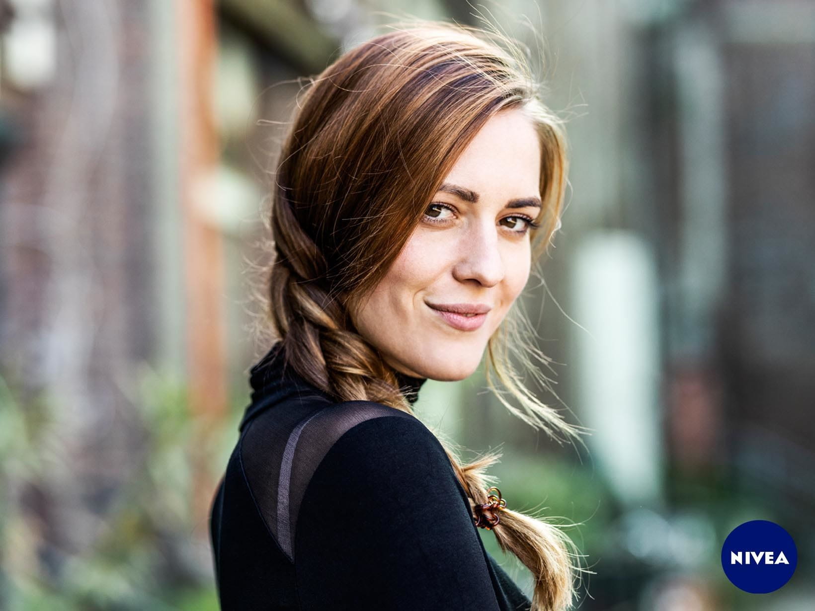 1. Seitlicher Flechtzopf