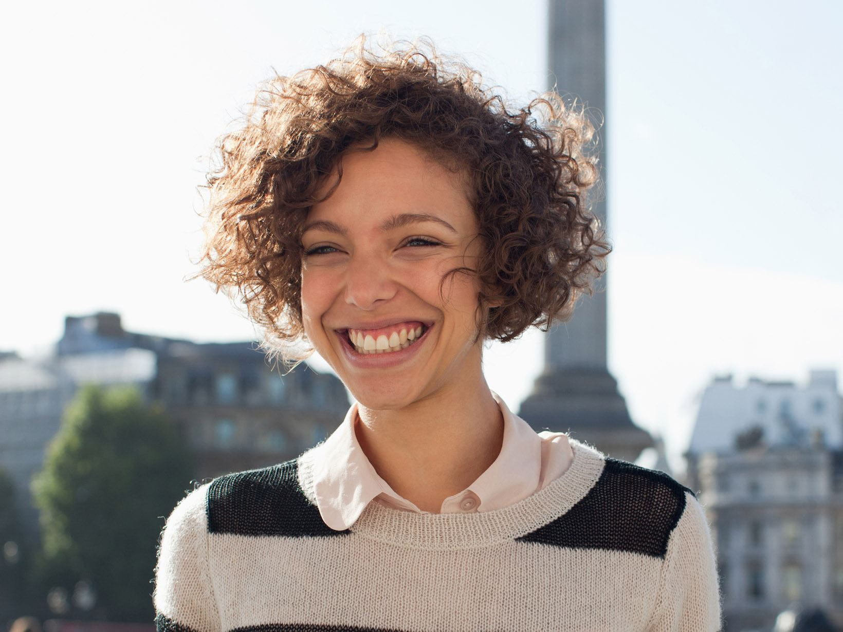 Kurzhaarfrisuren Locken Kurzer Bob