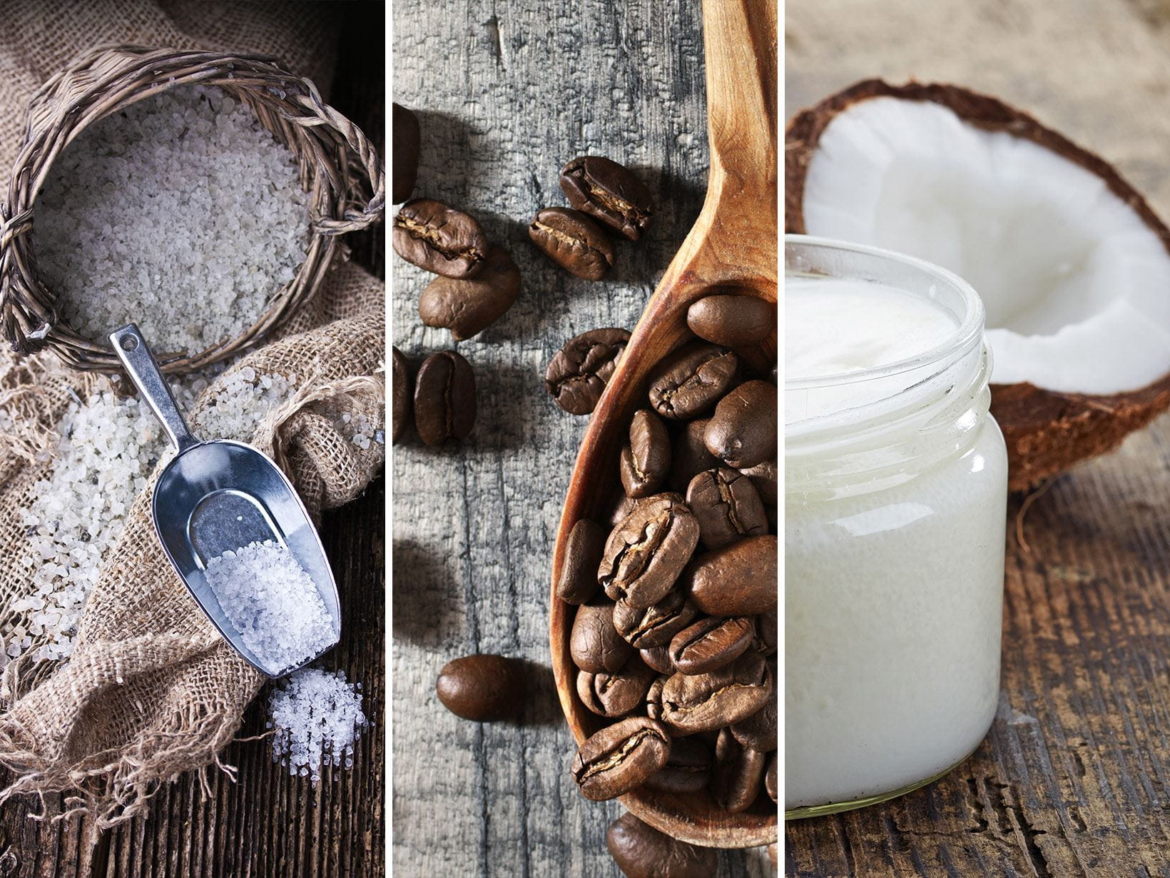 DIY-Handpeeling mit Salz, Kaffee und Kokosöl