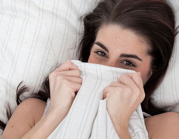 Pickel vor der Periode