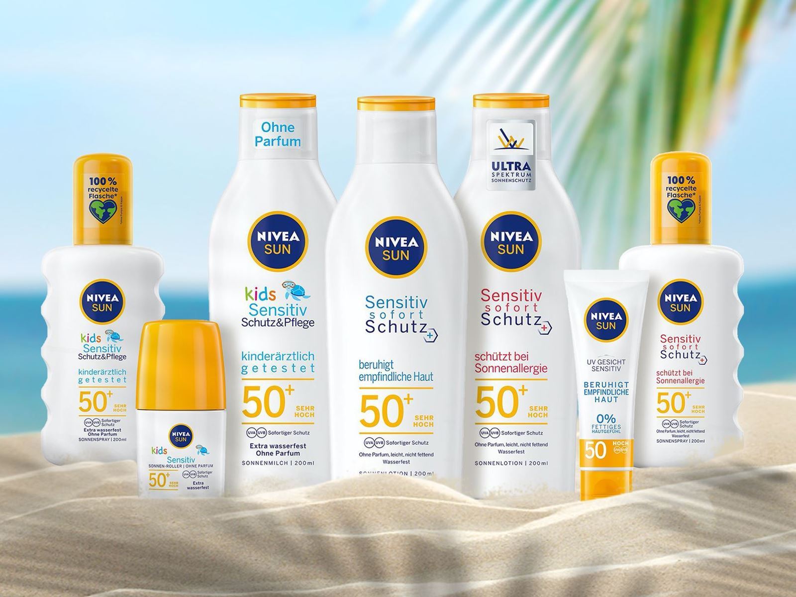 NIVEA SUN für sensible Haut