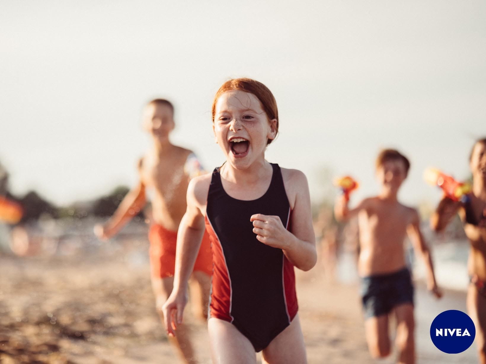 Optimaler Kinder-Sonnenschutz: Hoher LSF & extra wasserfest