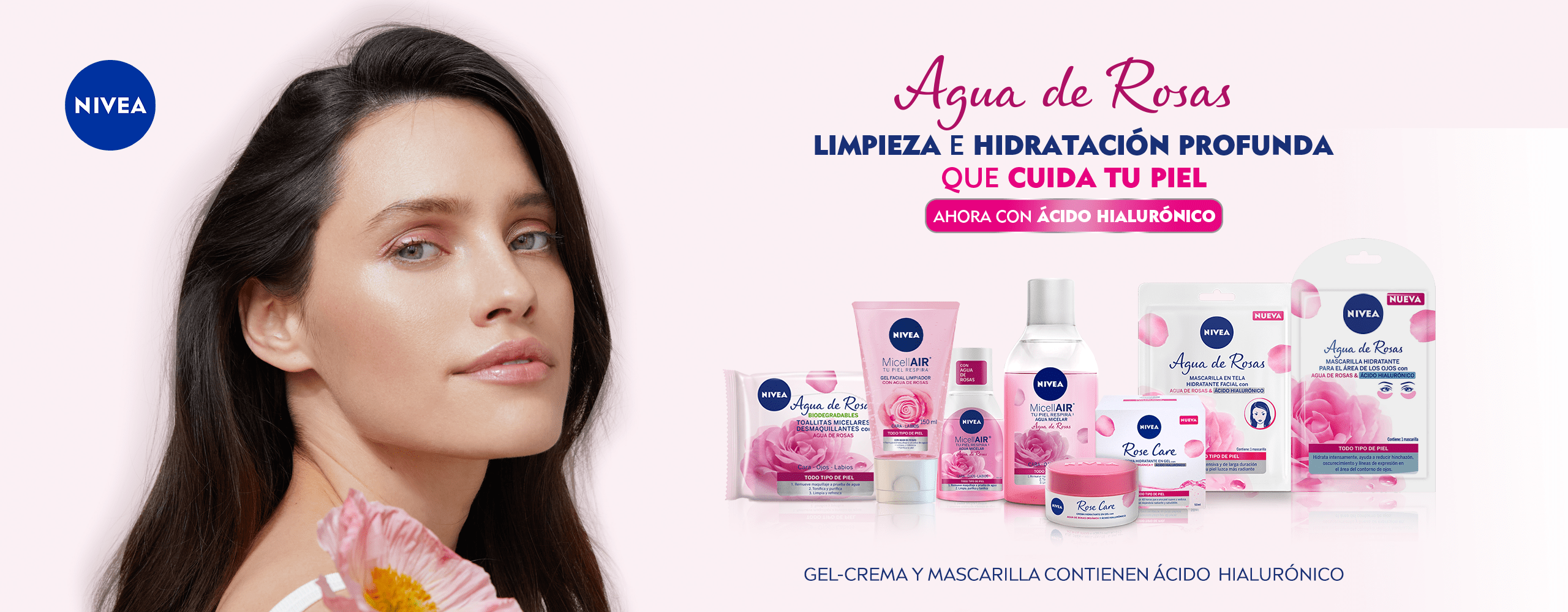 agua de rosas nivea