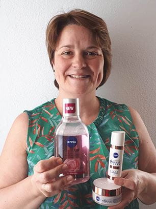 Fotografía de Embajadora NIVEA