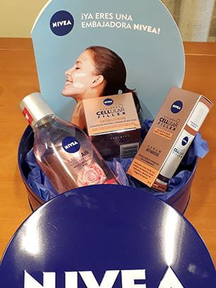 Fotografía de Embajadora NIVEA