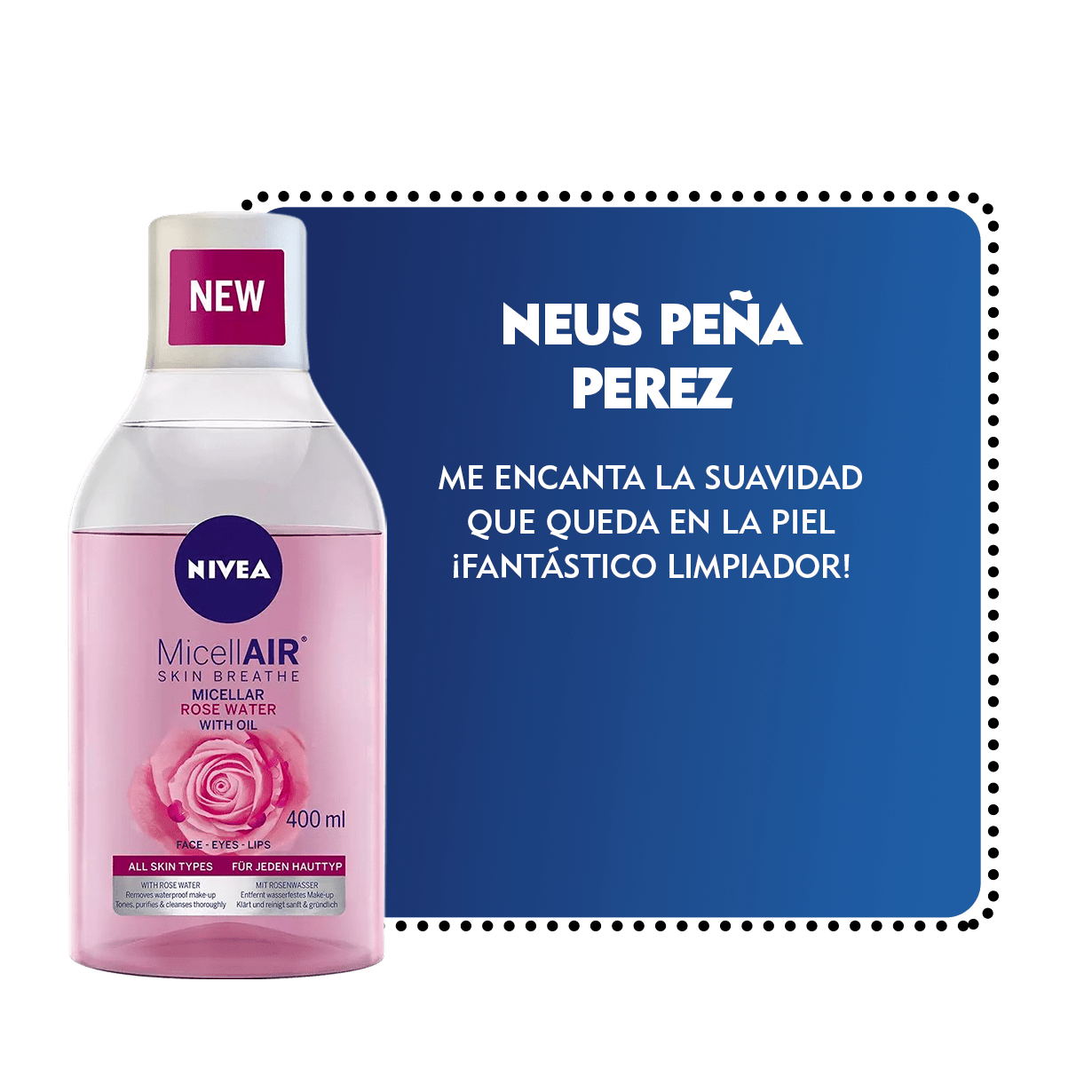 Productos de Embajadora NIVEA