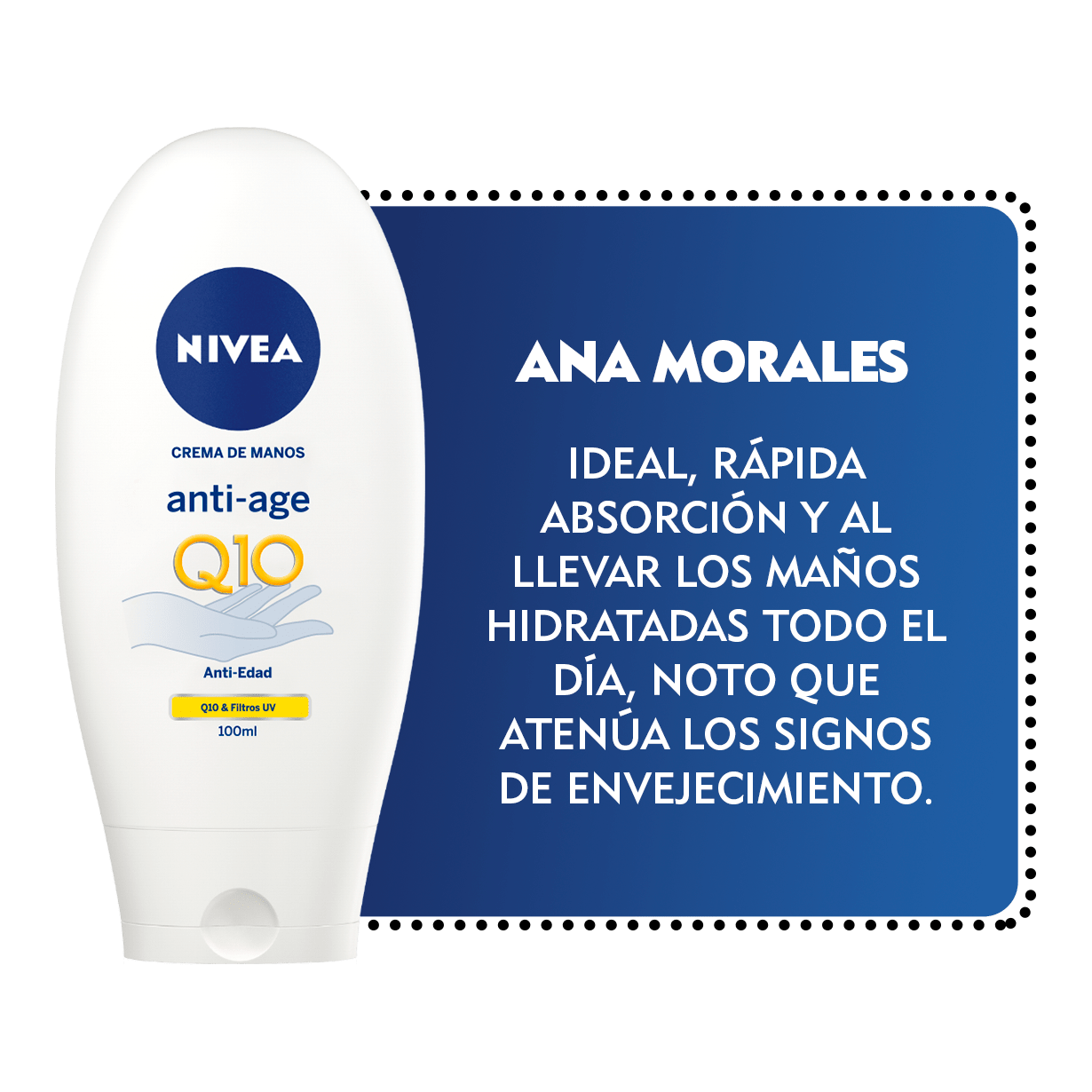 Embajadora NIVEA Cuidado Reafirmante