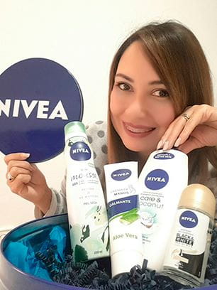 Foto Embajadora NIVEA Despierta Tus Sentidos