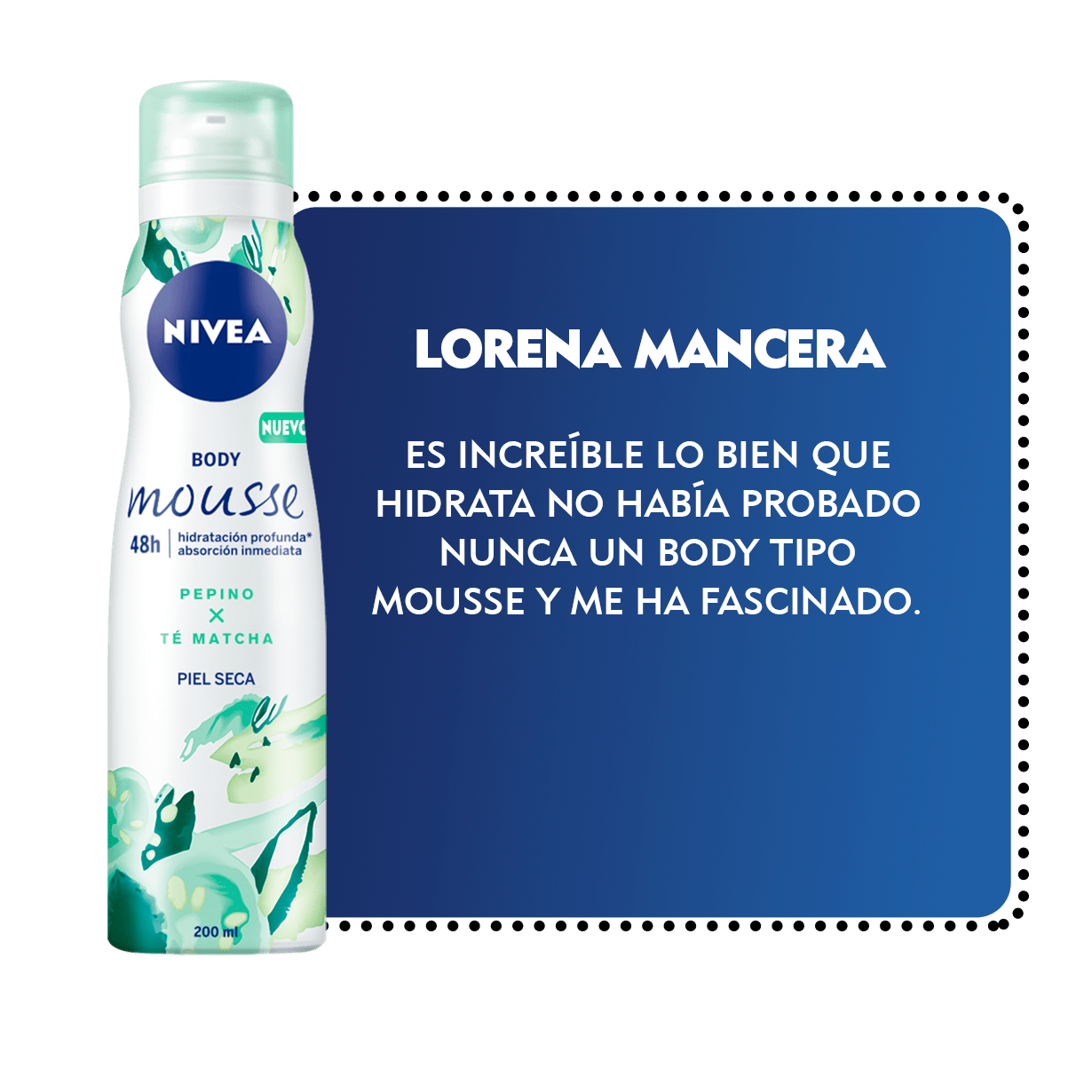 Productos de Embajadora NIVEA Despierta Tus Sentidos