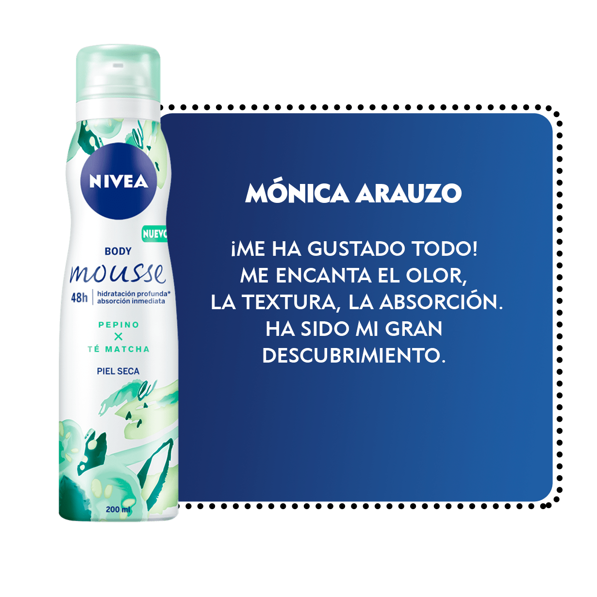 Productos de Embajadora NIVEA Despierta Tus Sentidos