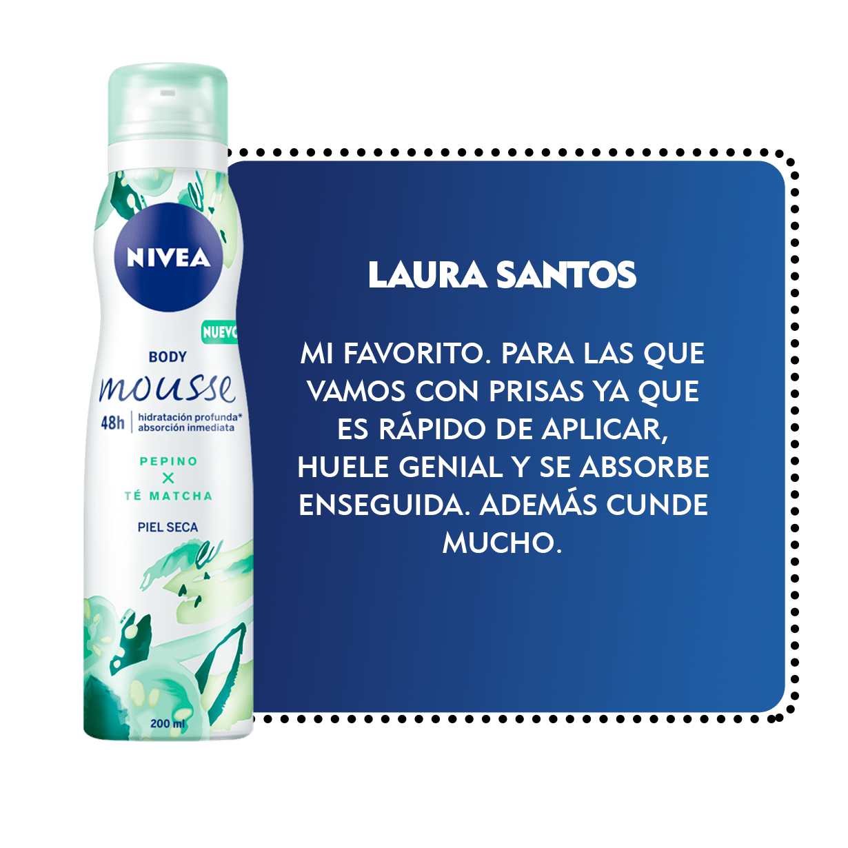 Productos de Embajadora NIVEA Despierta Tus Sentidos