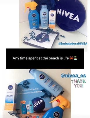 Embajadoras NIVEA SUN Protege & Broncea