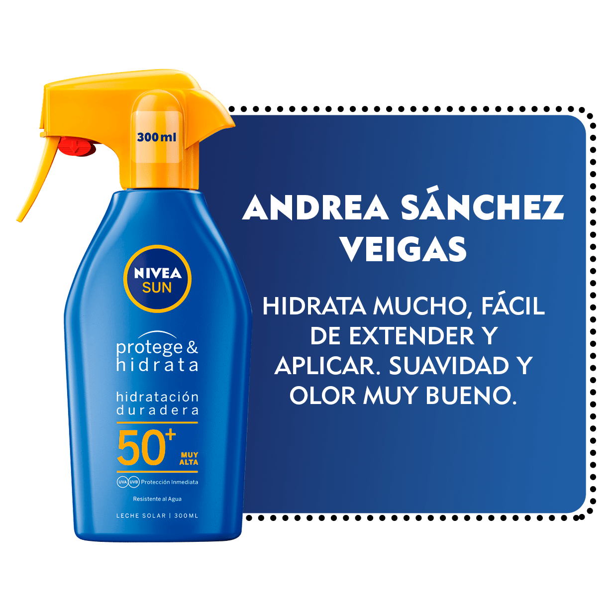 Embajadora NIVEA Protege & Hidrata