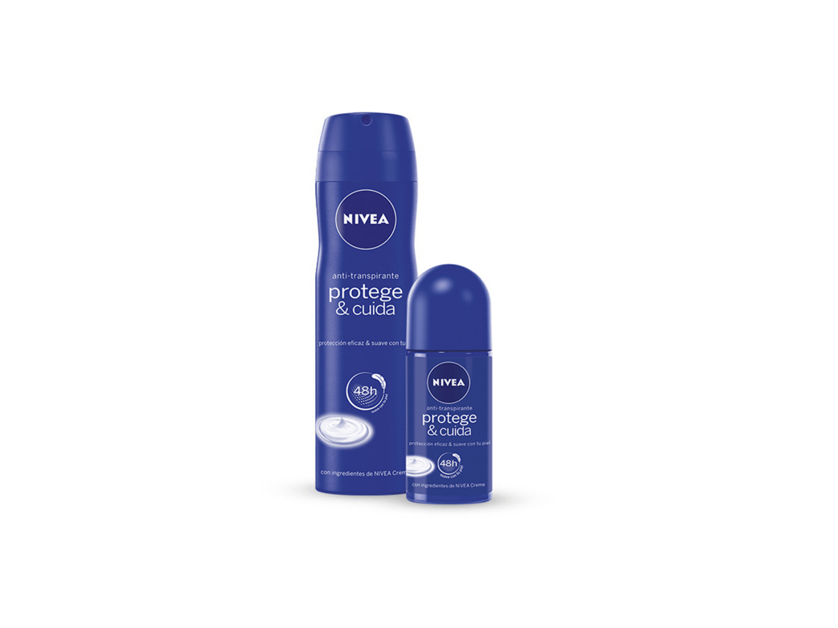 Producto desodorante con lata