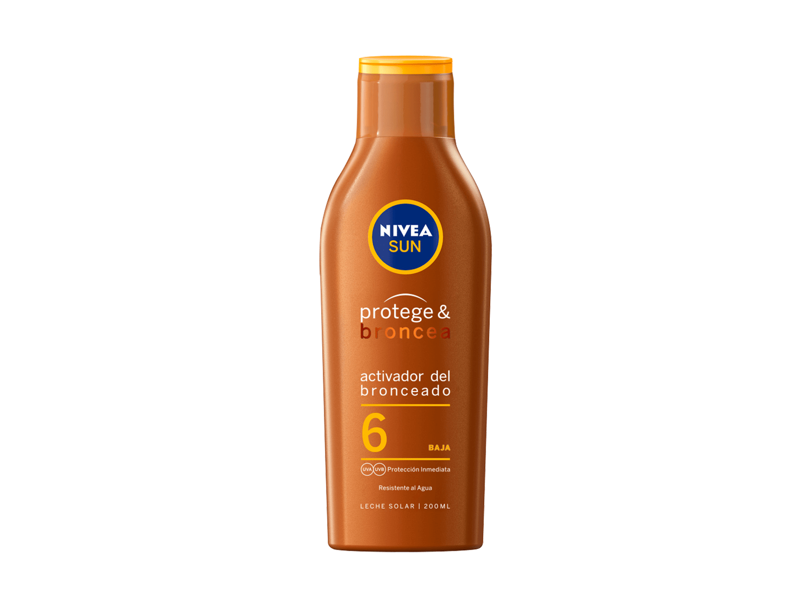 NIVEA SUN Protege & Broncea Leche Solar Activadora del Bronceado con FP6