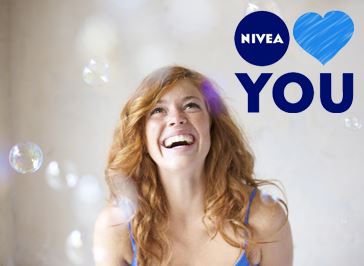 NIVEA LOVES YOU INSCRIPTION