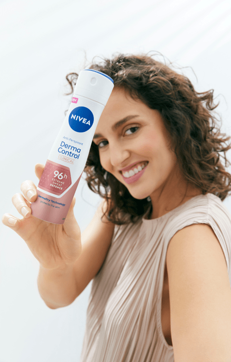 Comment réduire la transpiration excessive avec Nivea Derma Control Clinical ?