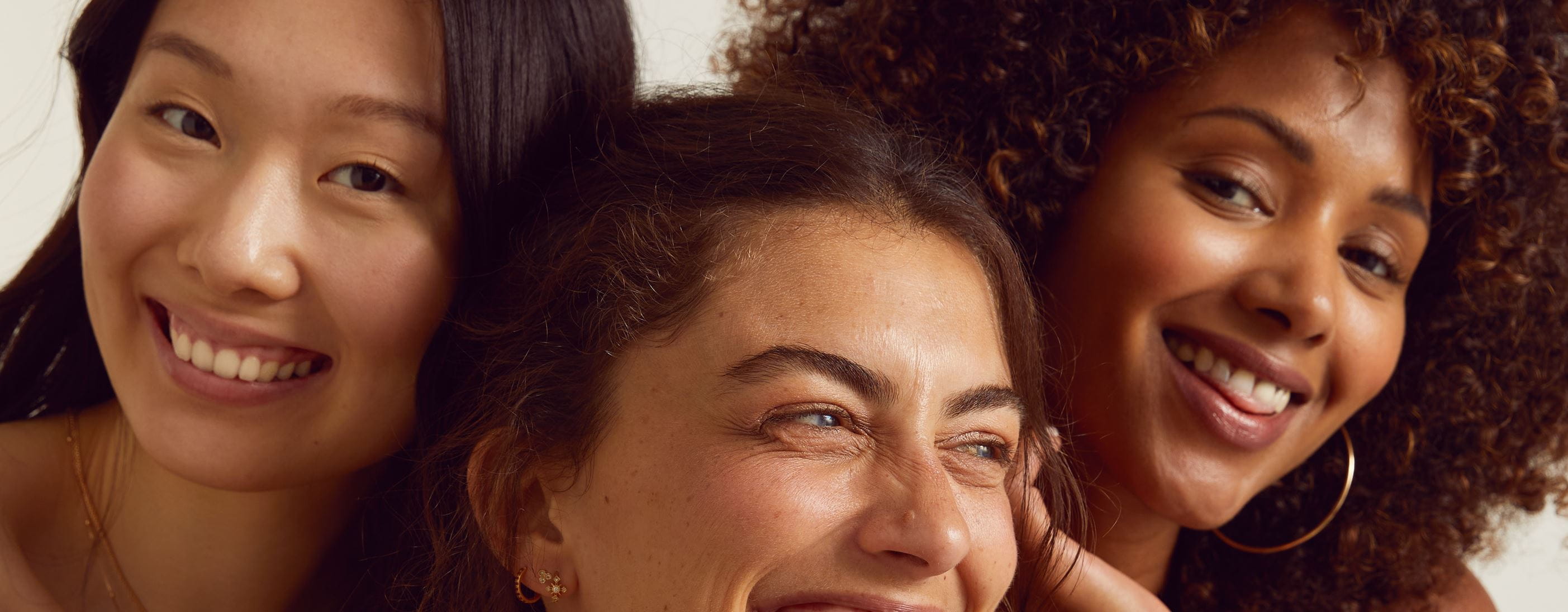 group of three girls