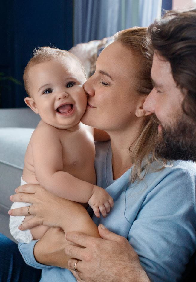 eine glückliche Familie