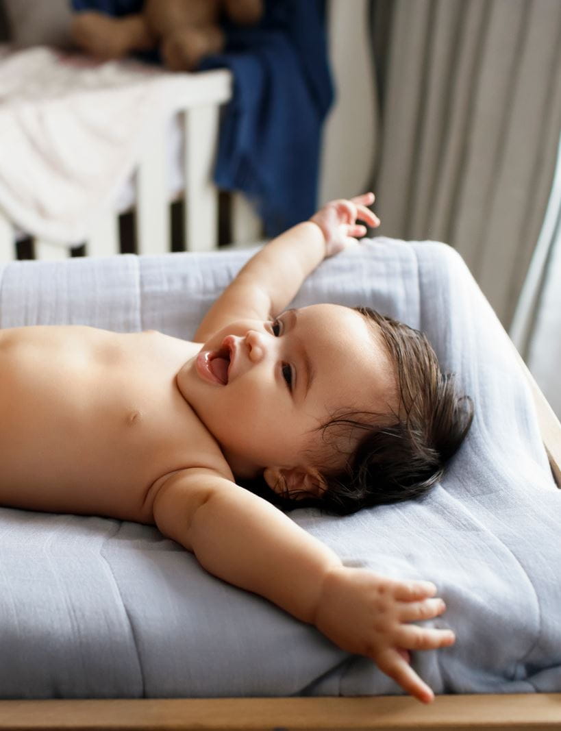 ein lächelndes Baby