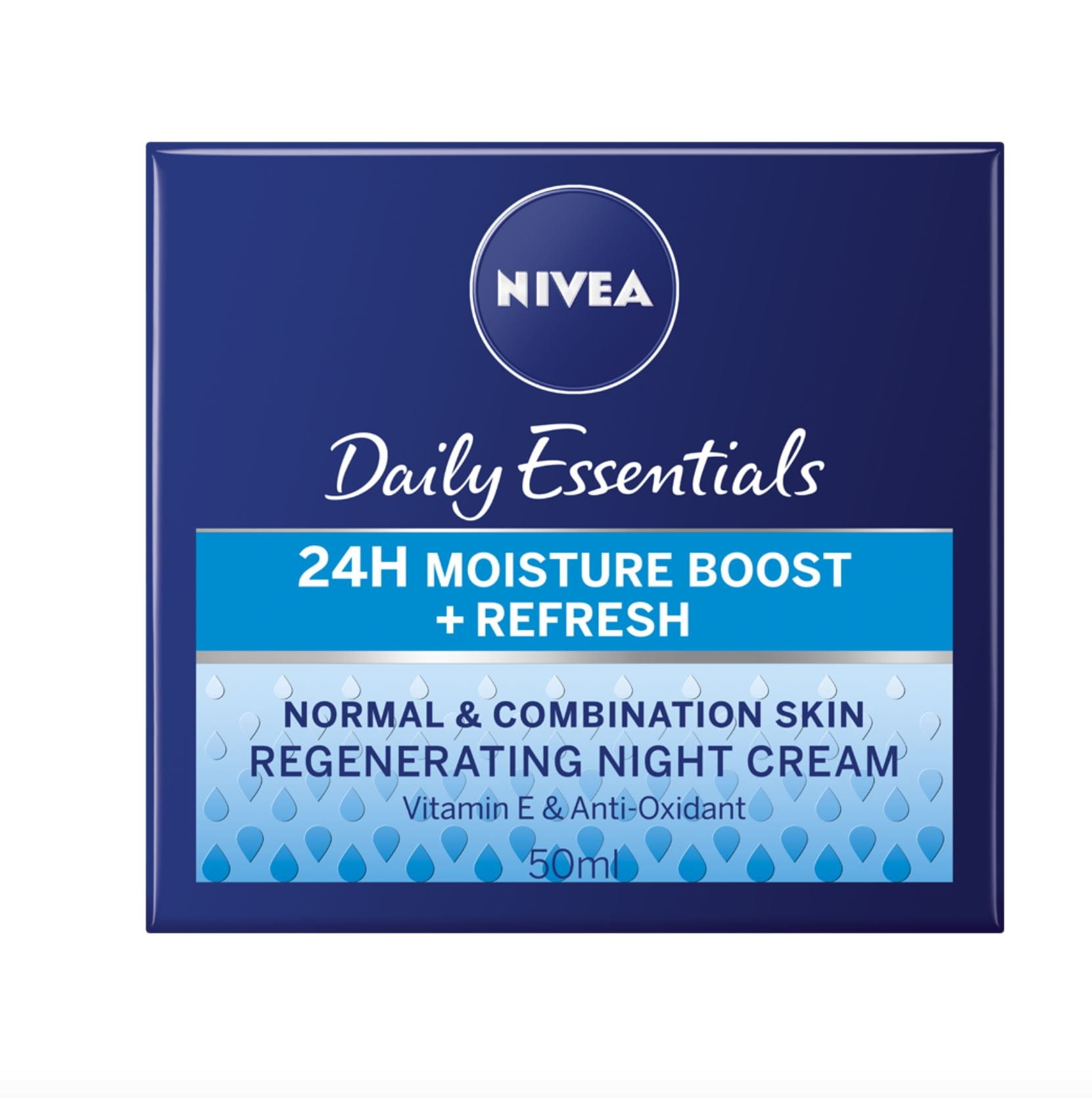 moisture boost night cream with Vitamin E