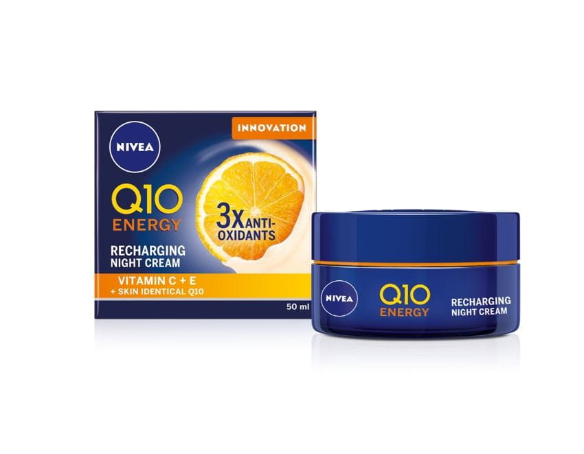 nivea q10 energy night cream