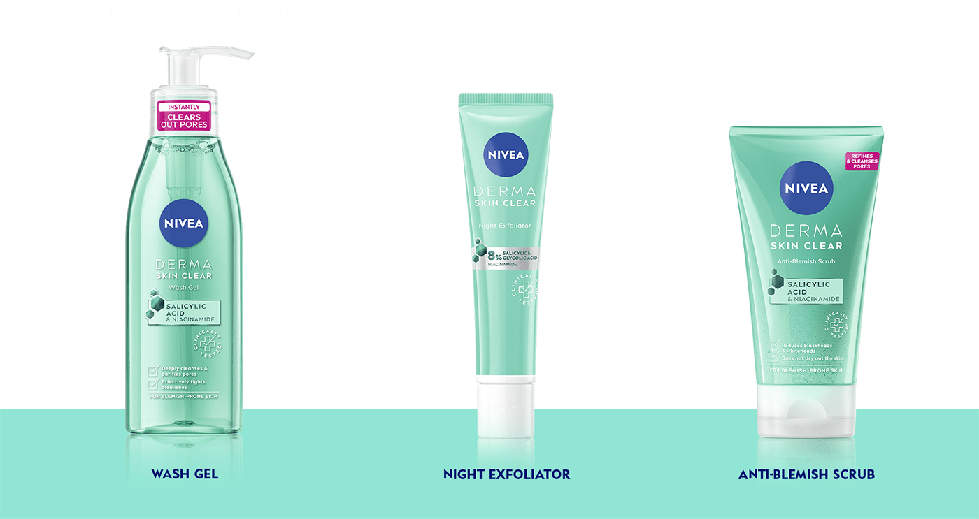 Συσκευασίες προϊόντων NIVEA