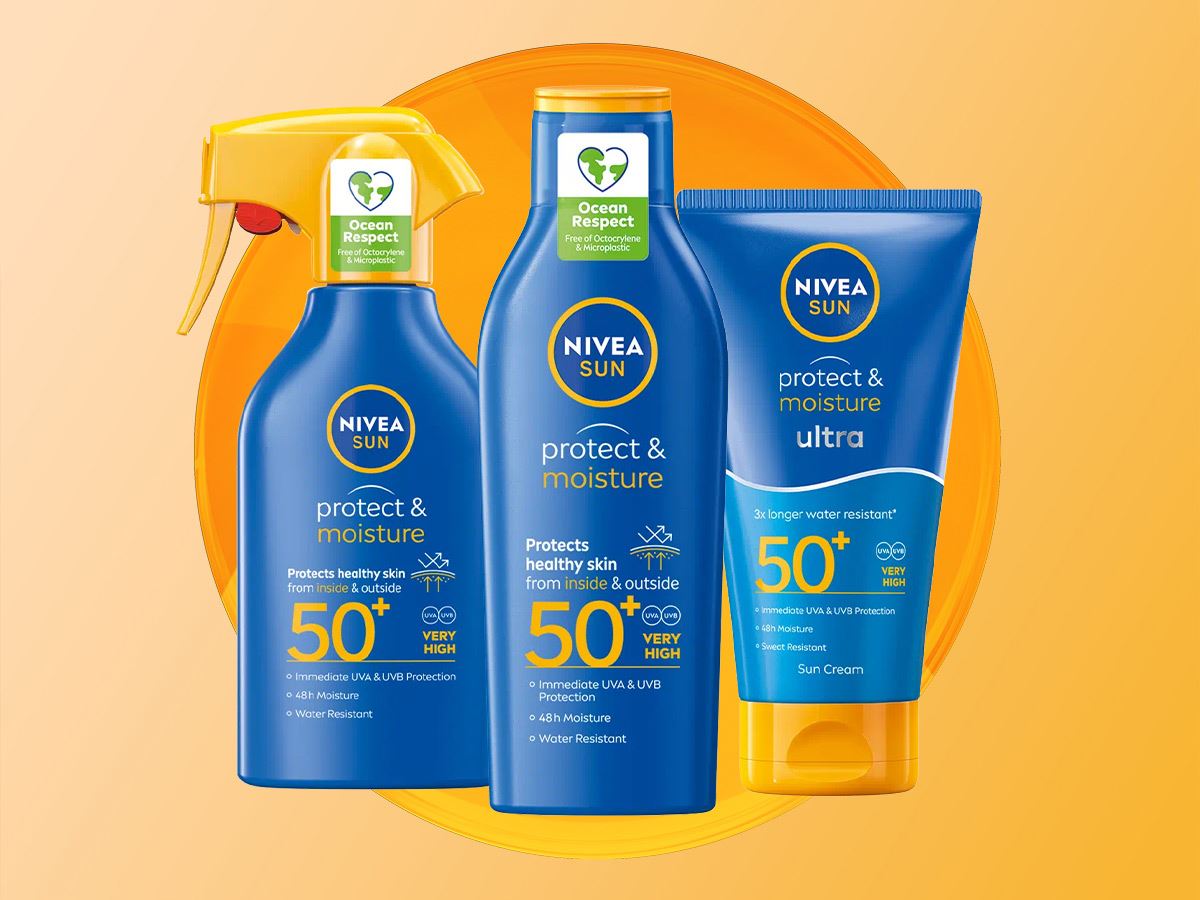 NIVEA SUN Protect & Moisture linija