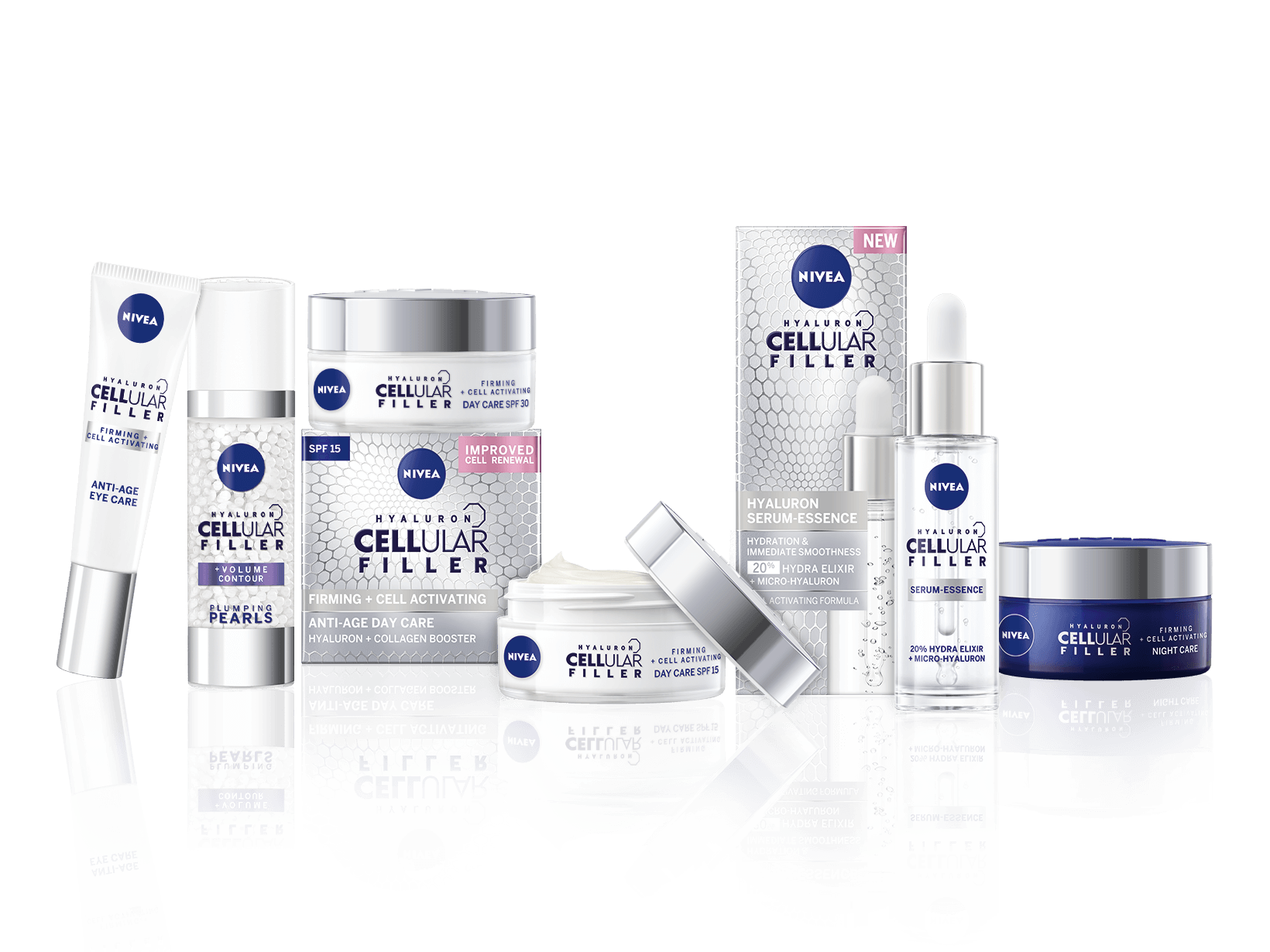 NIVEA Hyaluron Cellular Filler linija