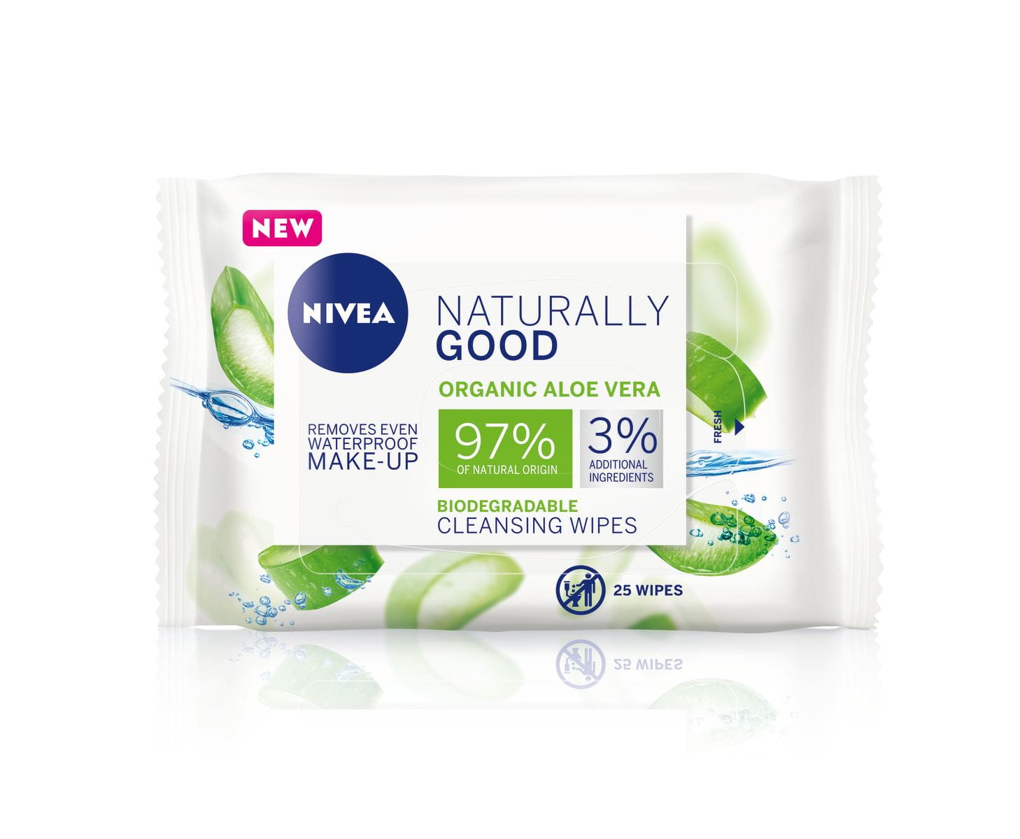 NIVEA Naturally Good Arctisztító Kendő