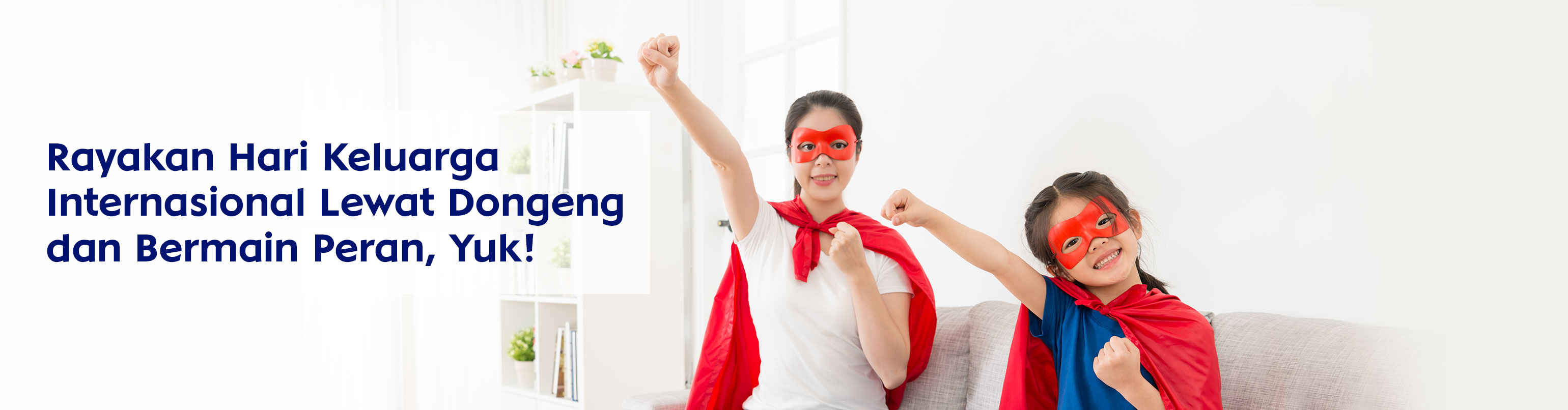 mom and daughter cosplaying as superhero