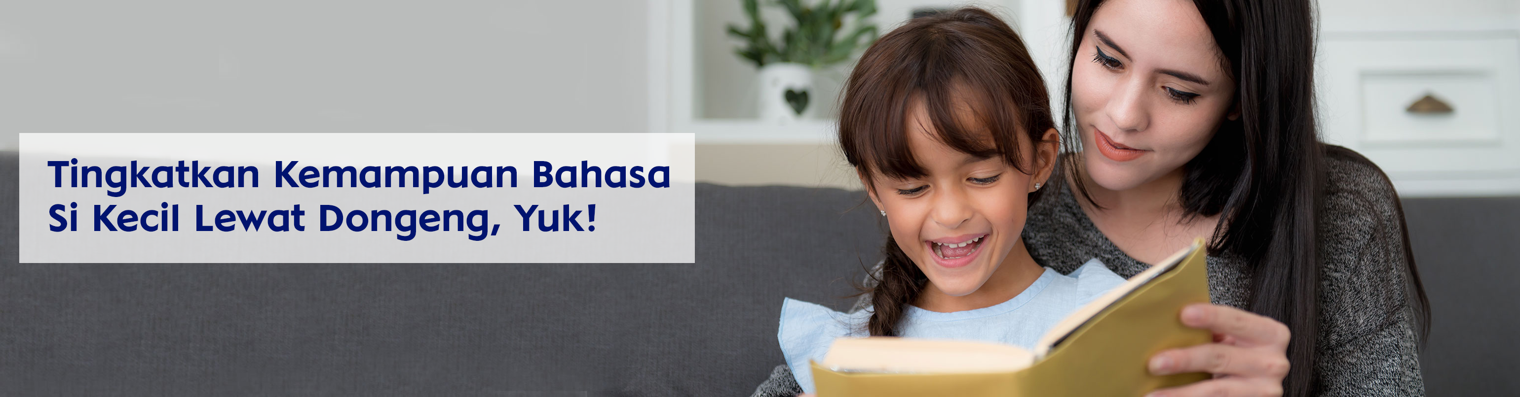mom and daughter reading a book