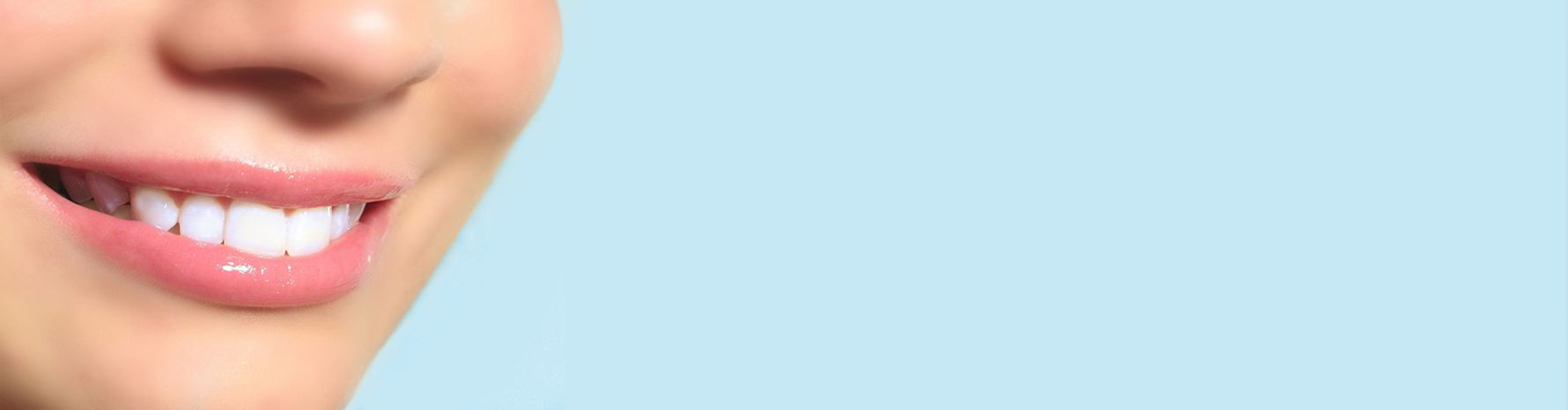 smiling lips close up shot