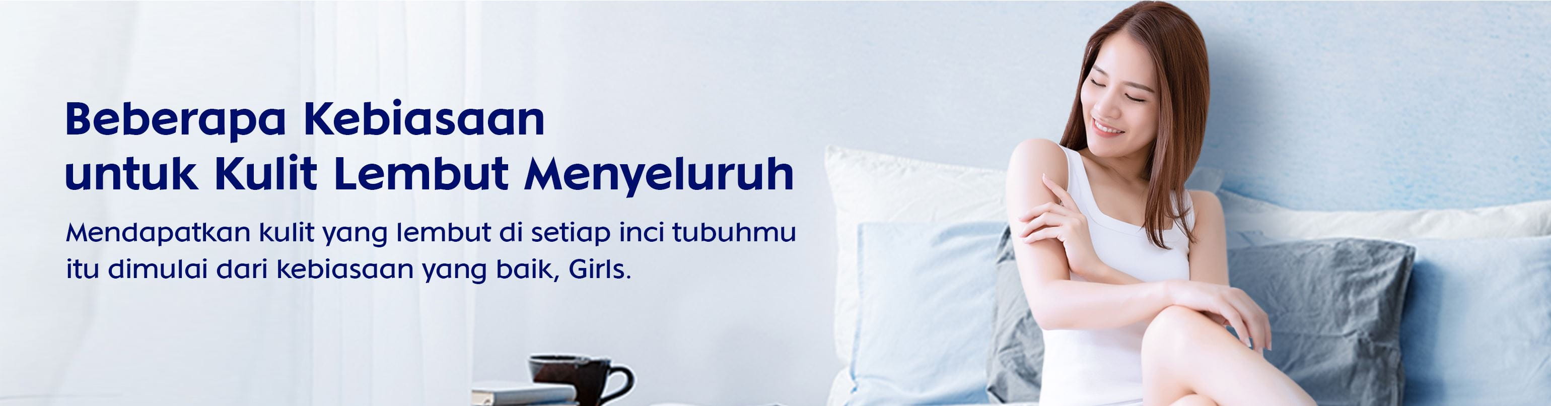 two line with blue fonts and white background