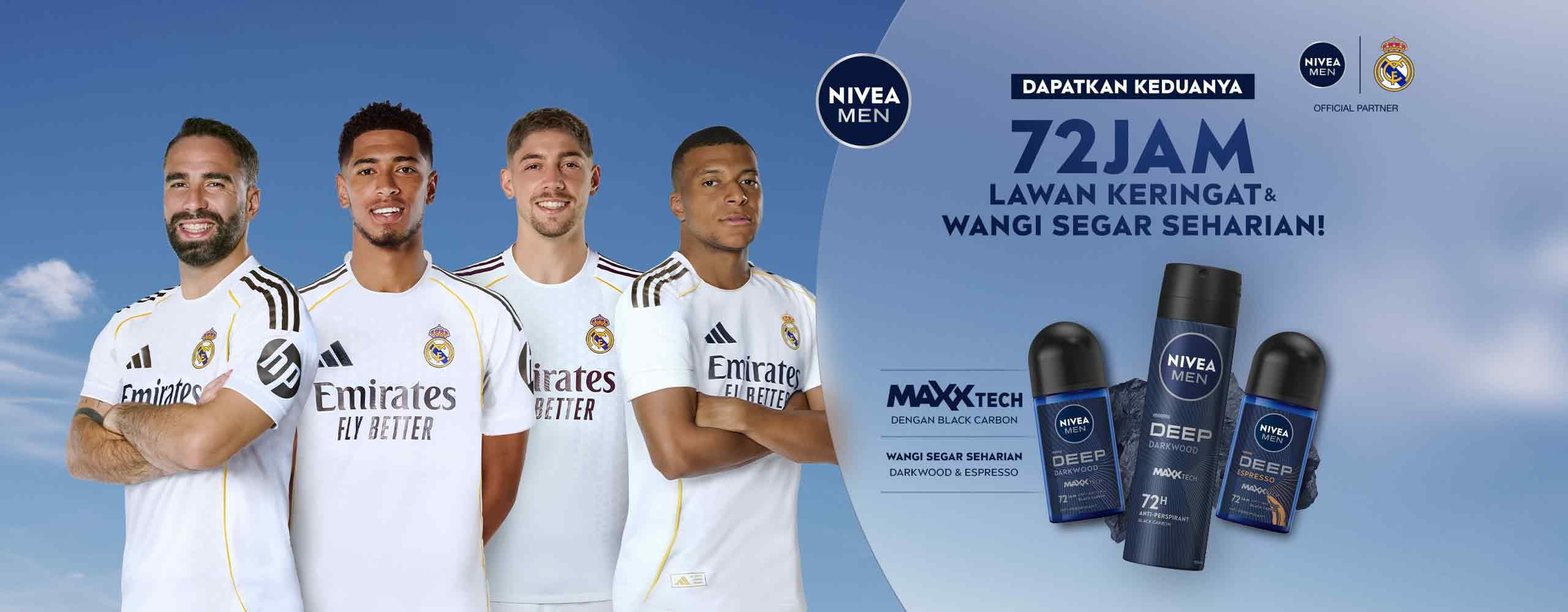 NIVEA MEN Deo Deep x Real Madrid