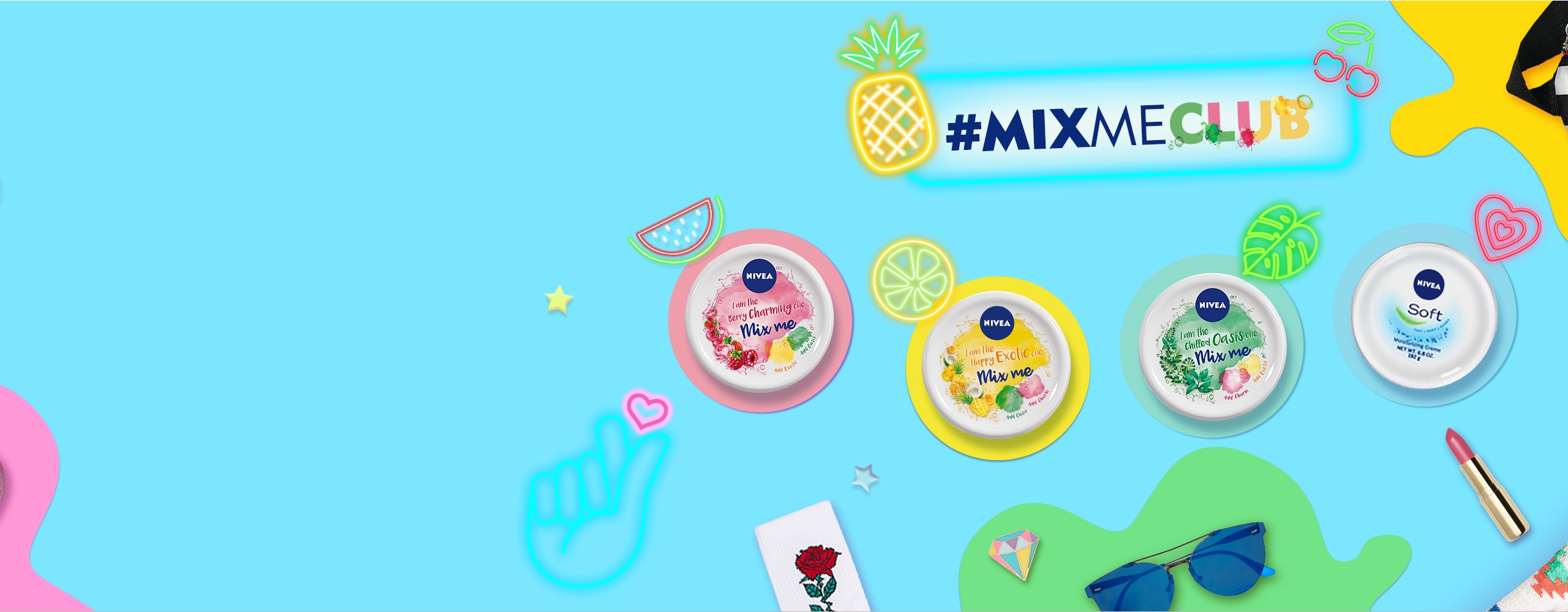 NIVEA Soft Mix Me kv