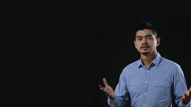 Bambang pamungkas with black background