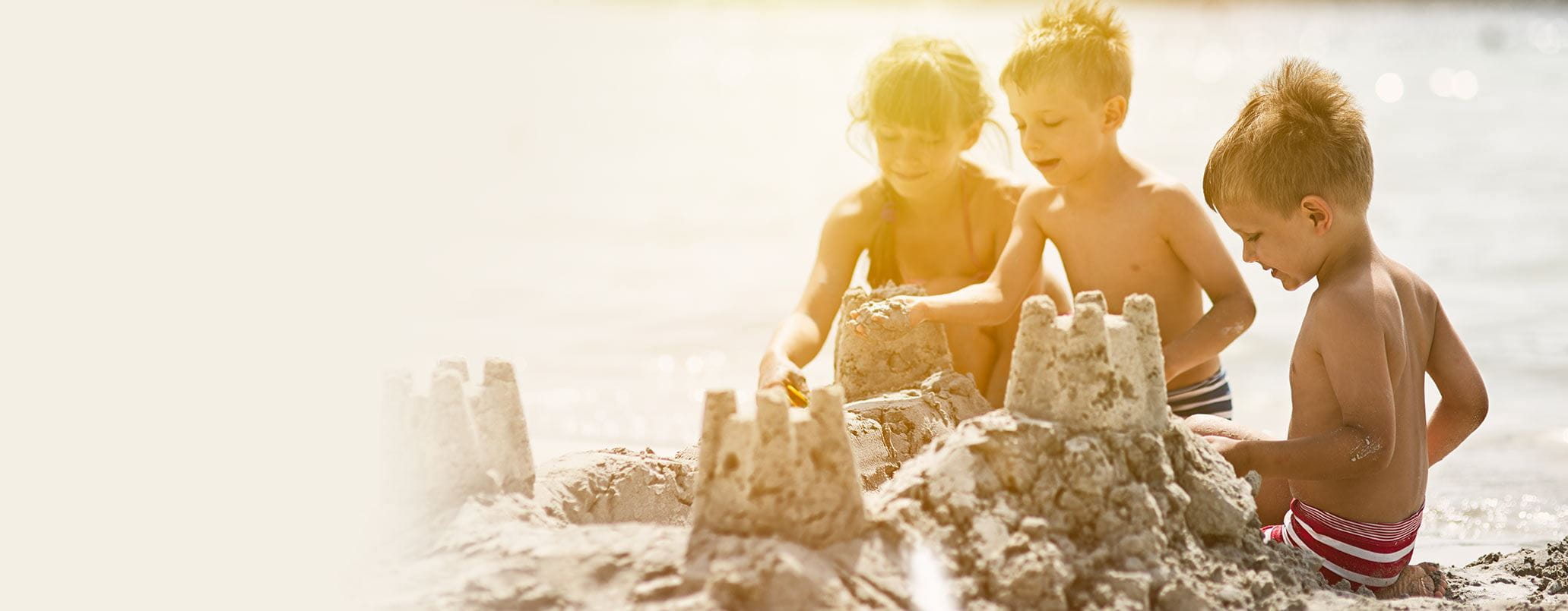 le attività da spiaggia sono educative