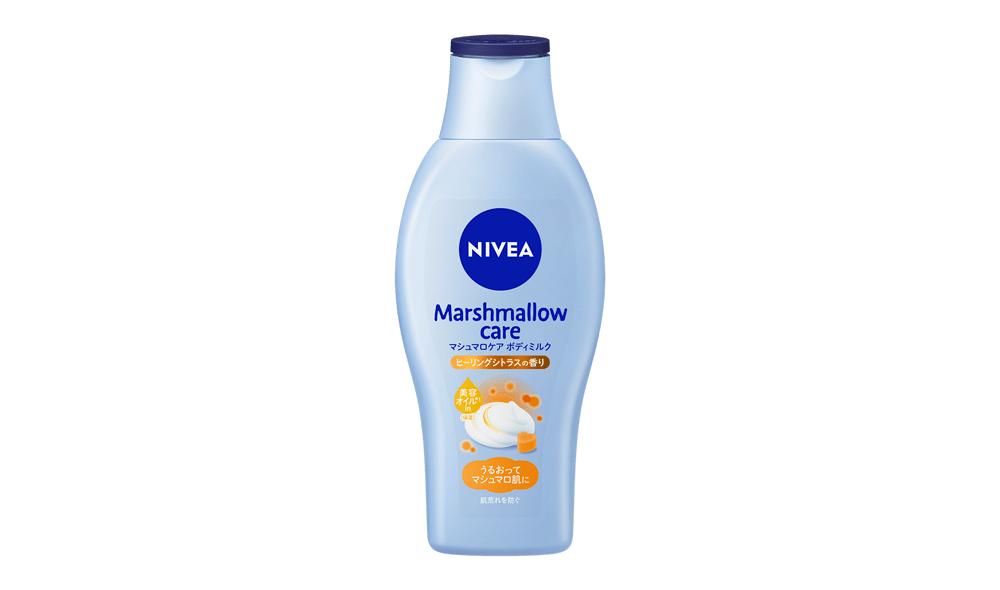ニベアボディ マシュマロケアボディミルク ヒーリングシトラスの香り