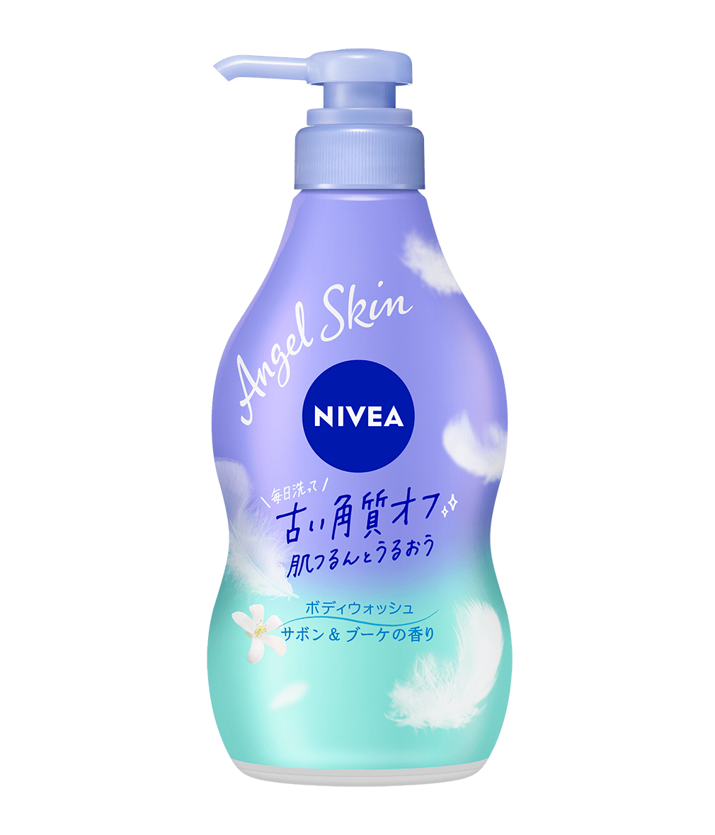 ニベアエンジェルスキンボディウォッシュ サボン&ブーケの香り ポンプ 480ml