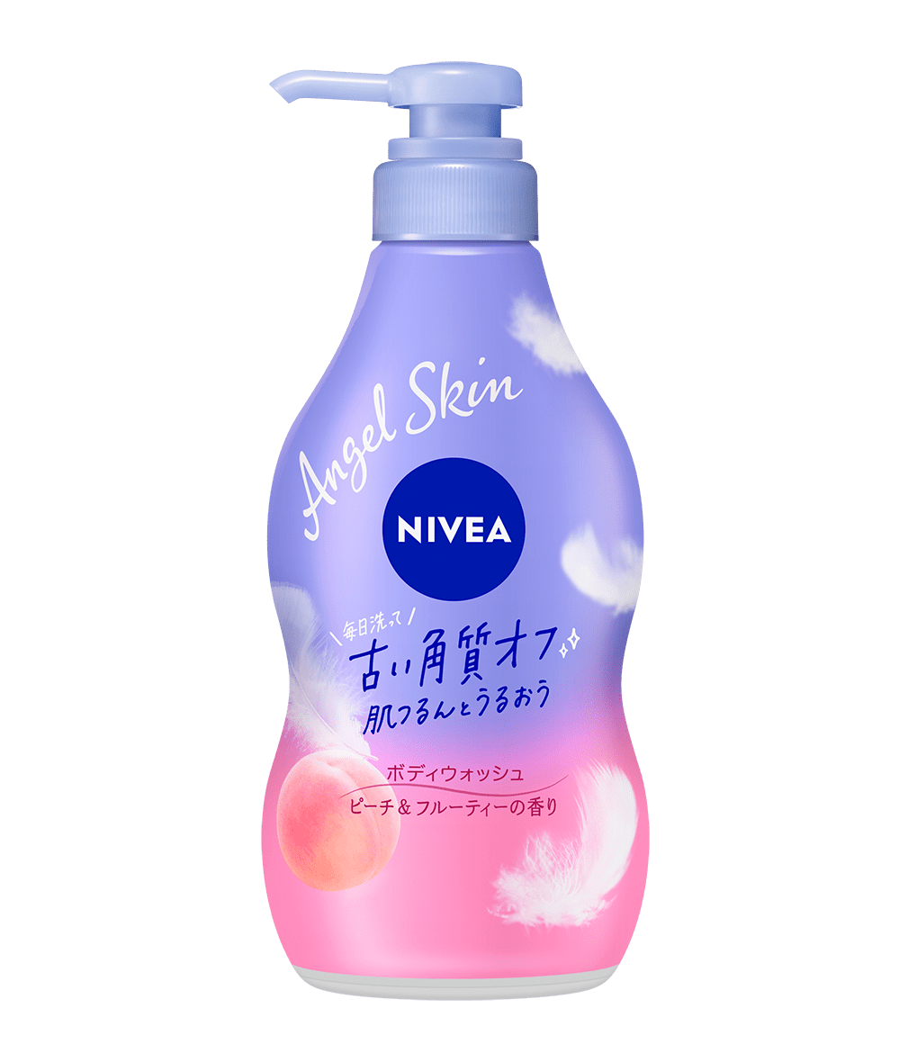 ニベアエンジェルスキンボディウォッシュ ピーチ&フルーティーの香り ポンプ 480ml