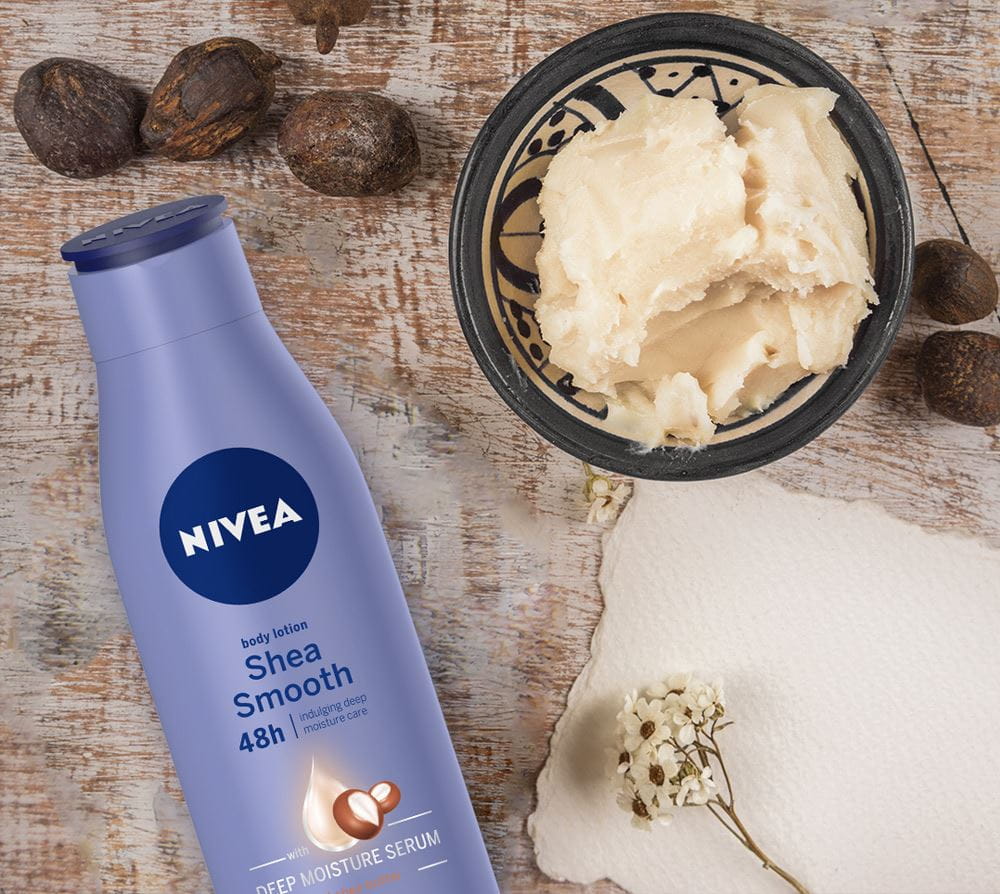 نيڤيا لوشن شيا سمووث NIVEA LOTION SHEA SMOOTH