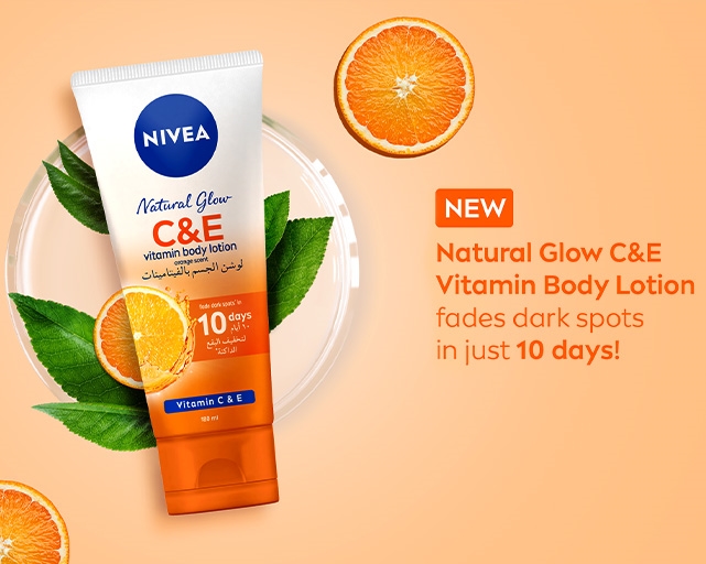 NIVEA Natural Glow C&E Vitamin Body Lotion