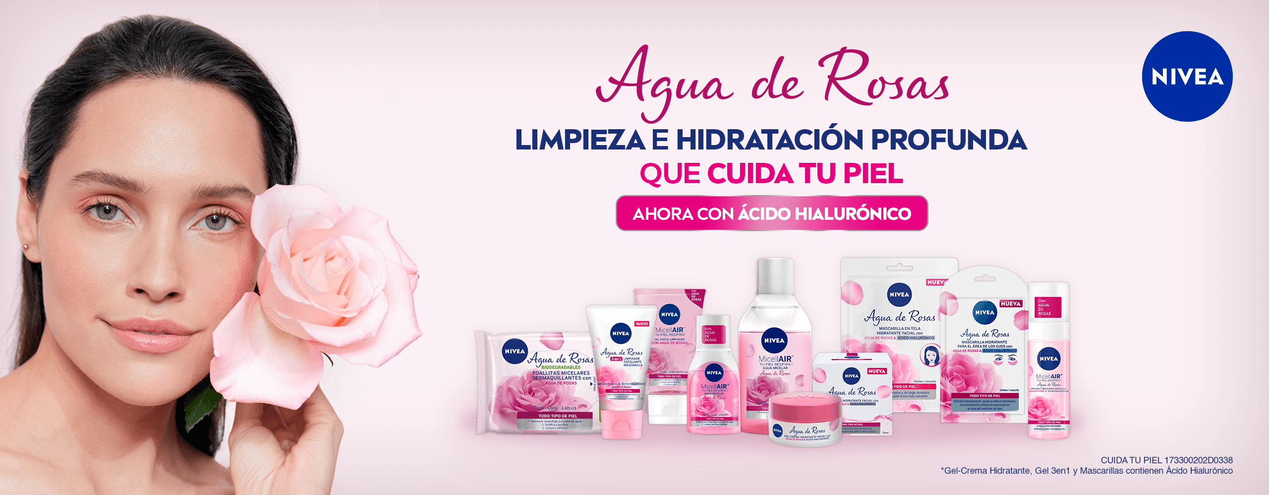agua de rosas nivea