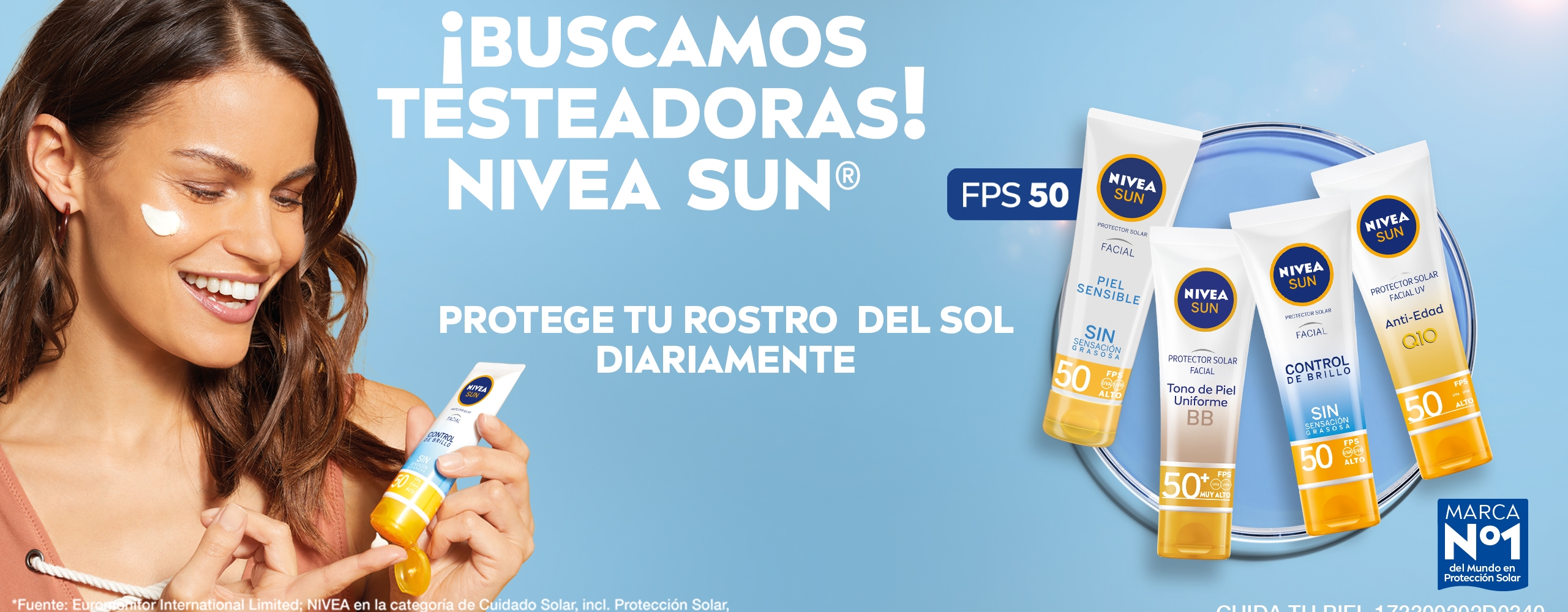TESTEADORAS NIVEA SUN